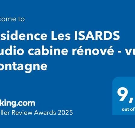 Residence Les Isards Studio Cabine Renove - Vue Montagne Font-Romeu-Odeillo-Via Dış mekan fotoğraf