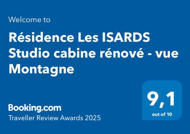 Residence Les Isards Studio Cabine Renove - Vue Montagne Font-Romeu-Odeillo-Via Dış mekan fotoğraf